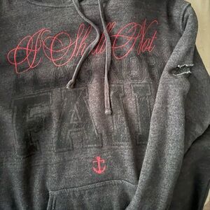 I Shall Not Flag Nor Fail Hoodie
